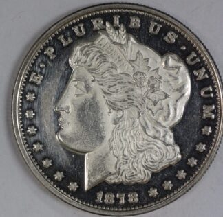 AUCTION- Two Troy Ounce .999 Silver Round Resembles a Morgan Dollar