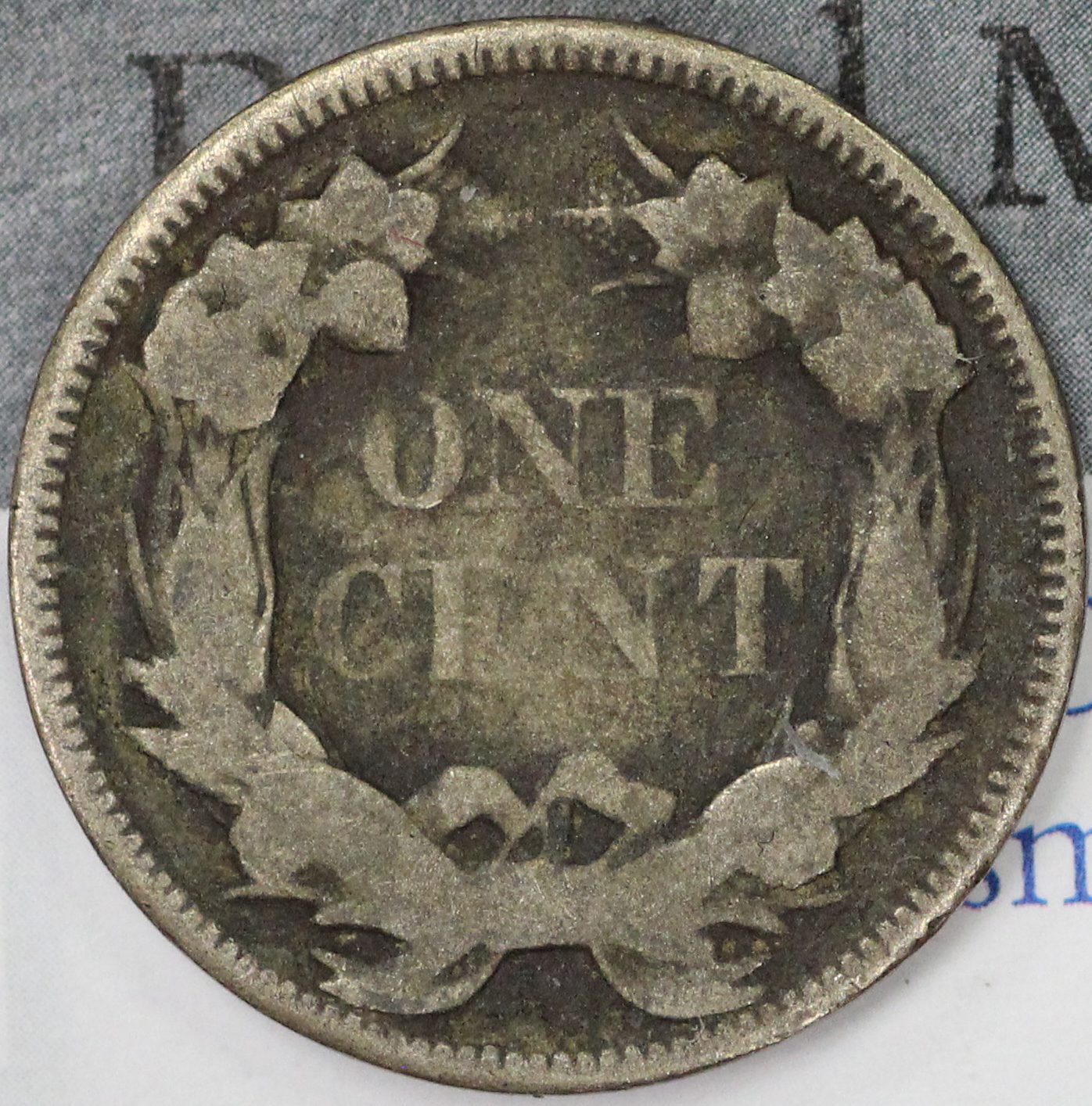 Auction - 1858 Flying Eagle Cent Corroded - Image 2