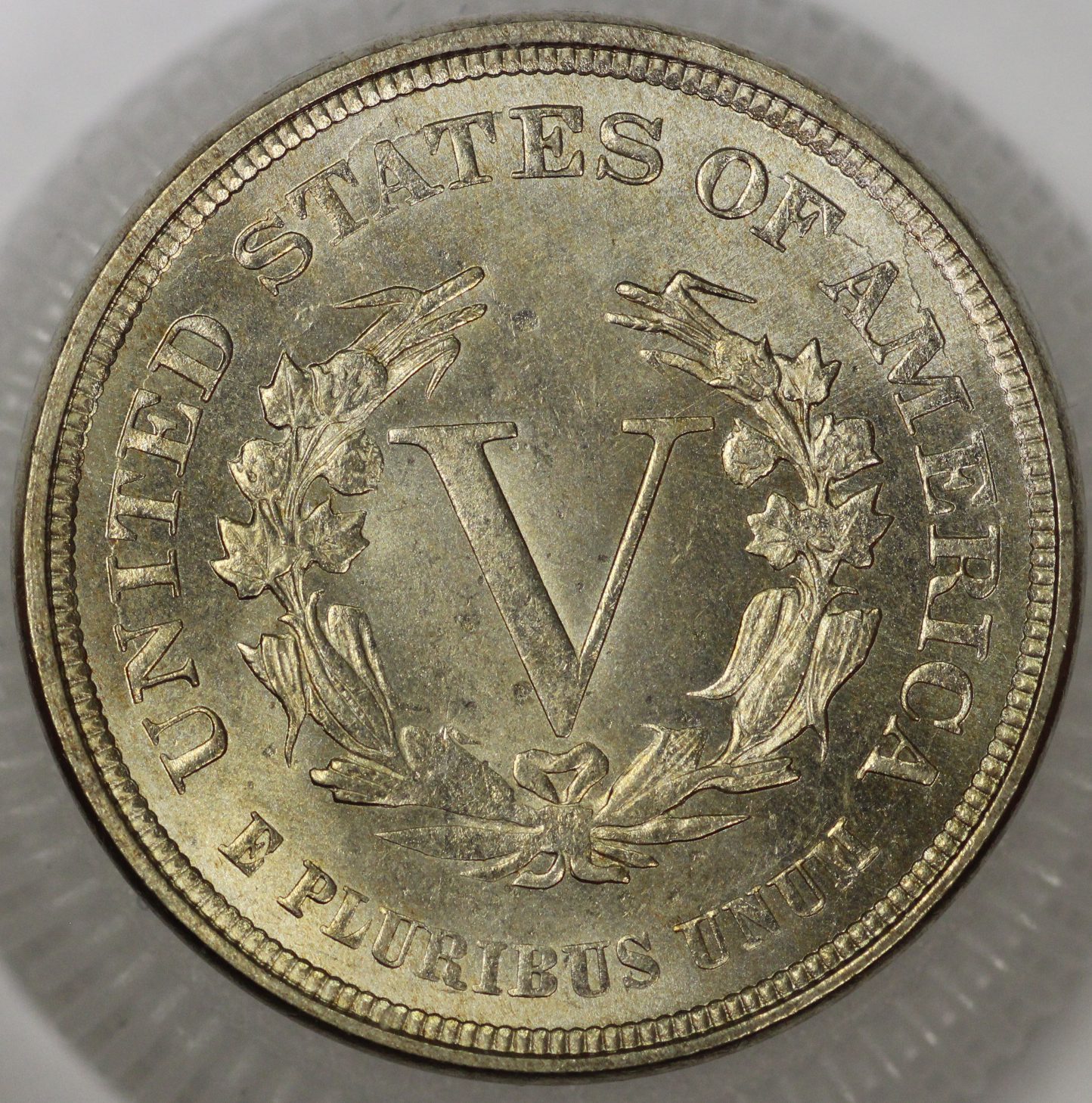Auction - 1883 Liberty V Nickel UNC Toned - Image 3