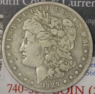 Auction - 1889 O Morgan Dollar Scratches