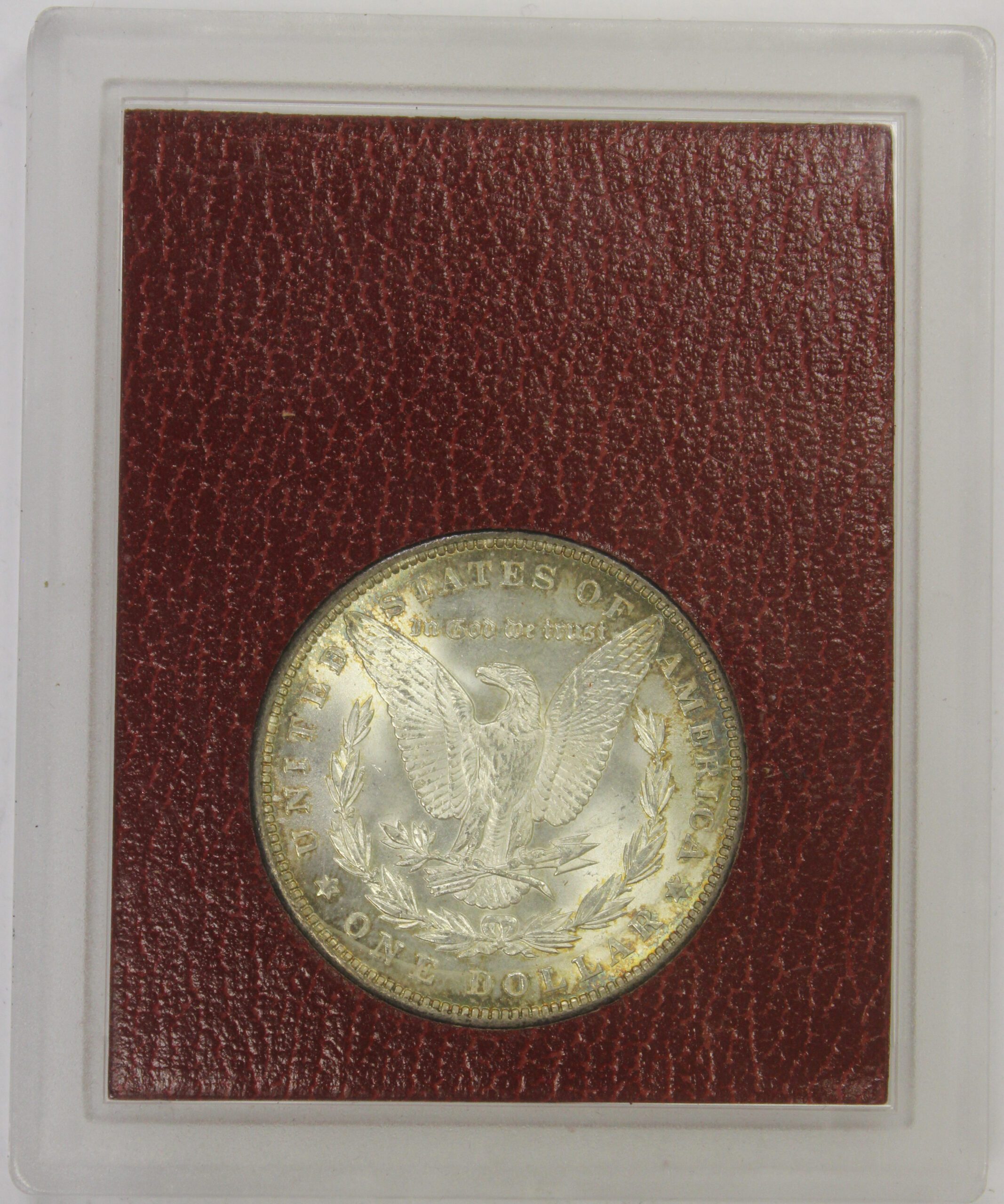 Auction - 1889 Morgan Dollar Paramount Holder Toned - Image 2