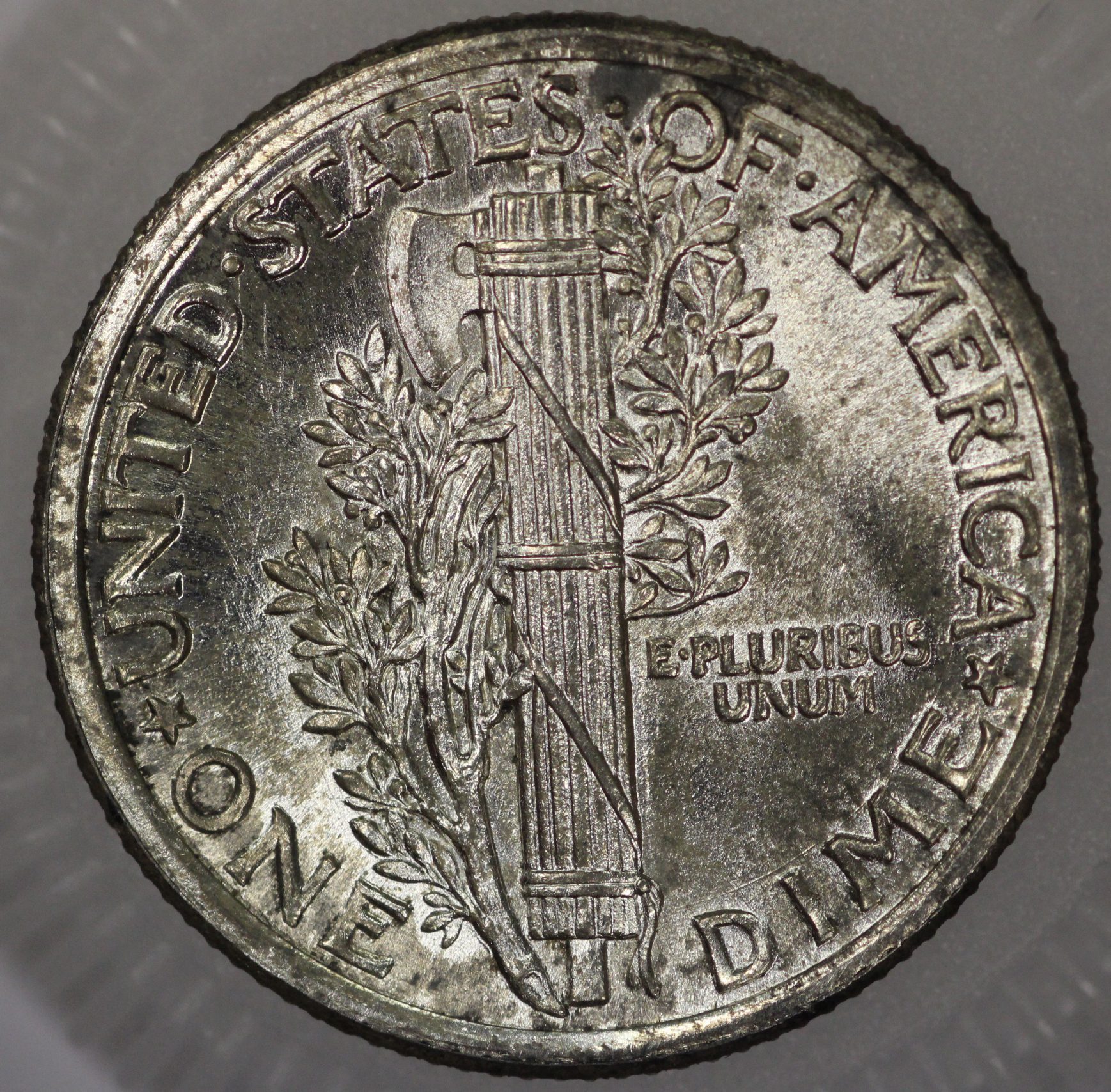 Auction - 1916 Mercury Dime UNC Light Cleaning - Image 3