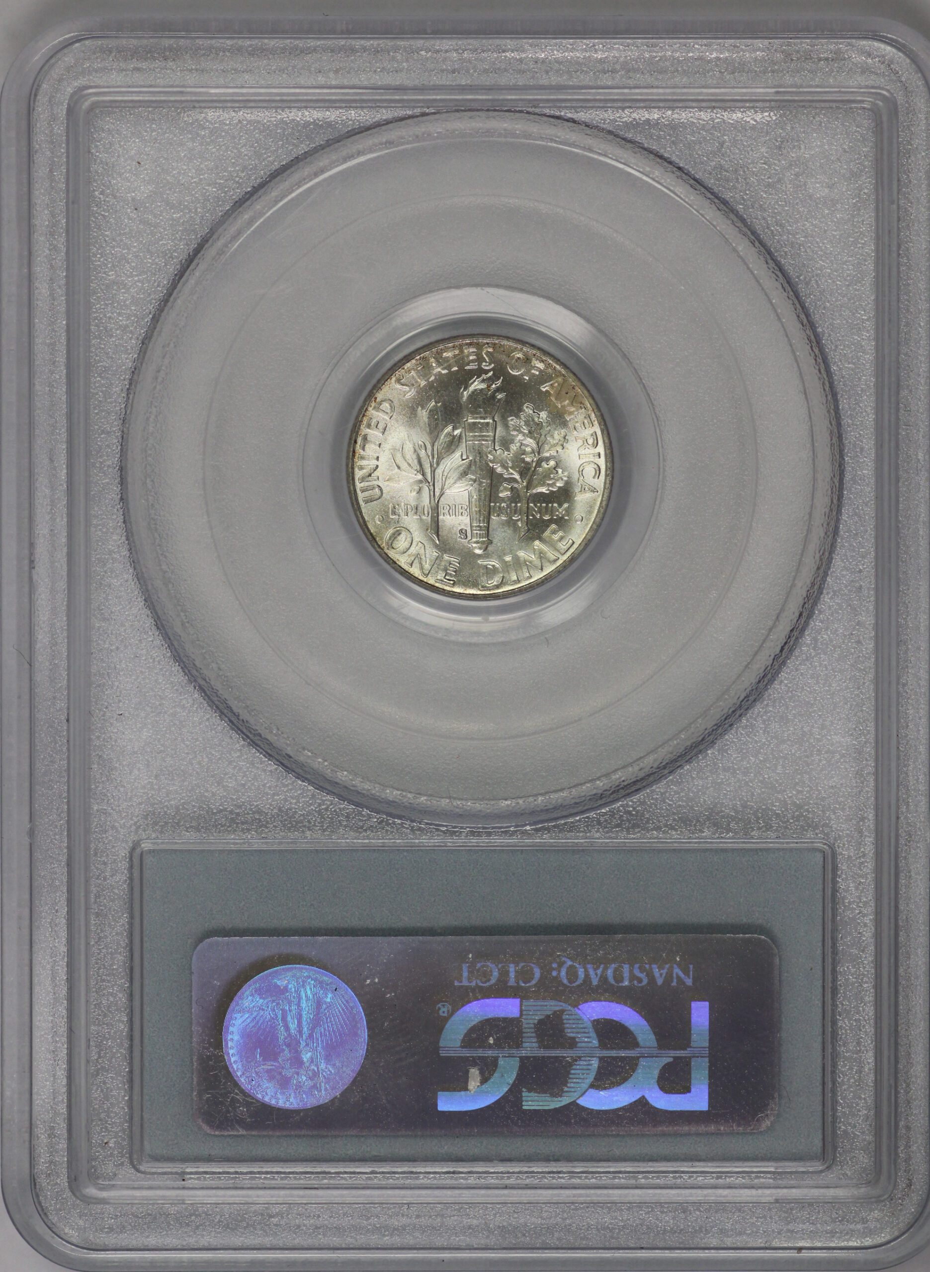 Auction - 1951 S Roosevelt Dime Omaha Bank Hoard MS66 PCGS - Image 3