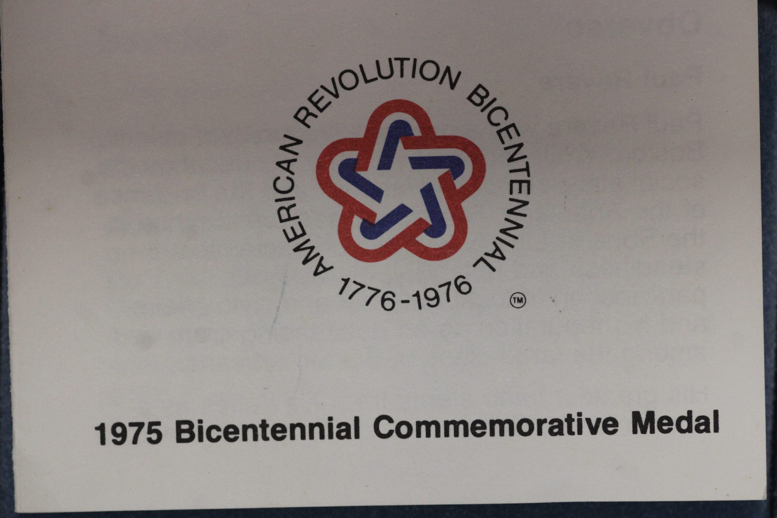 Auction – 1975 Bicentennial Sterling Silver Medal – Commemorating