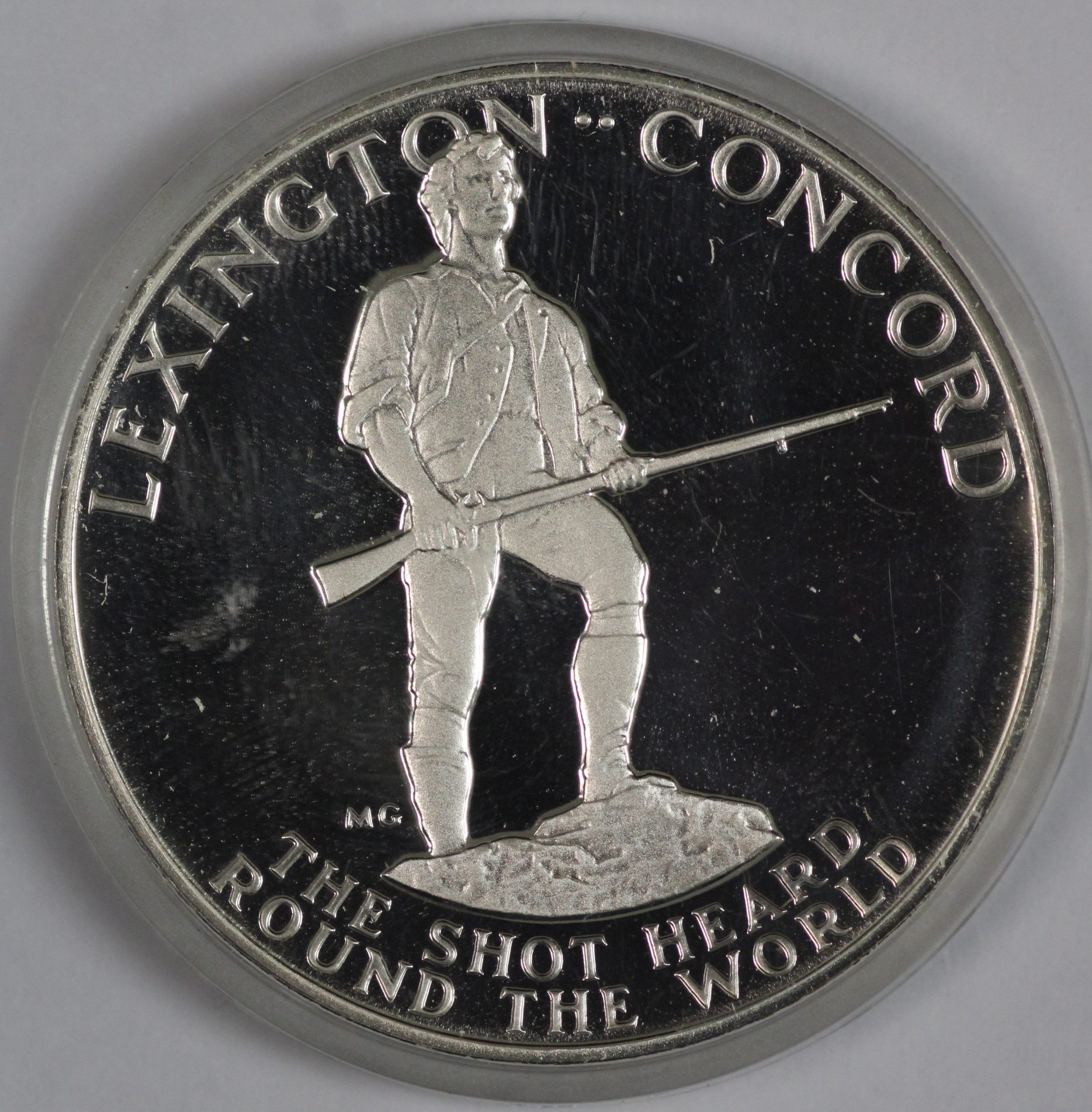 Auction – 1975 Bicentennial Sterling Silver Medal – Commemorating