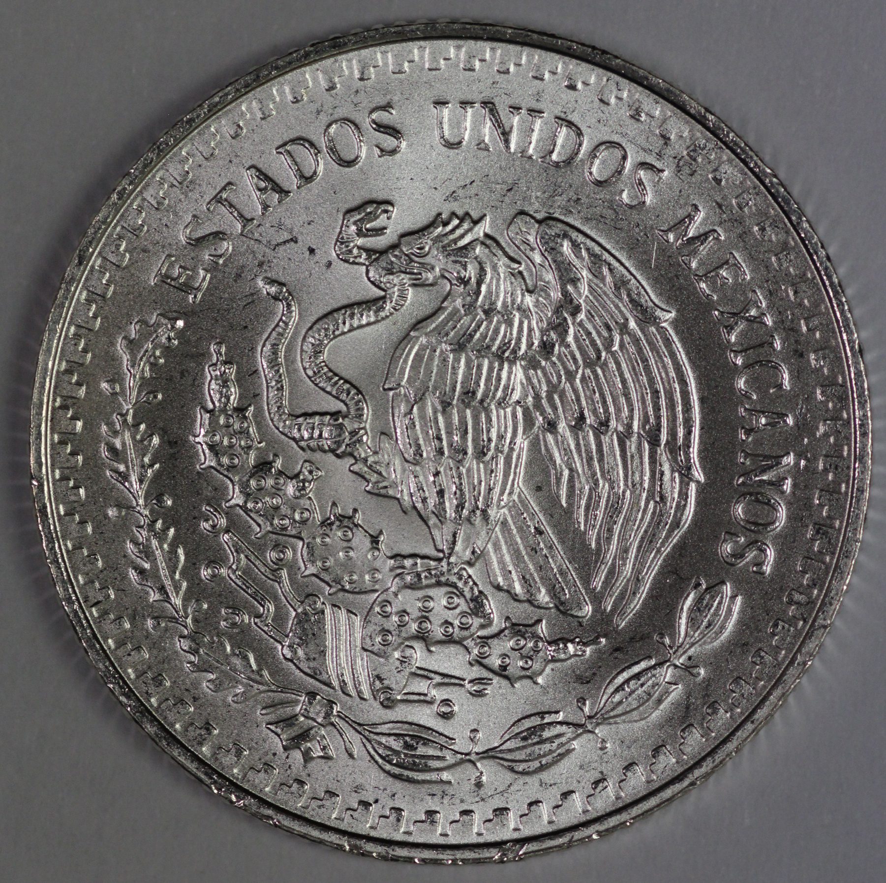 Auction - 1995 Mexico Silver Libertad - 1/4th Ounce .999 Fine Silver - Image 2