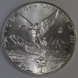 Auction - 2009 Mexico Silver Libertad - 1 Ounce .999 Fine Silver