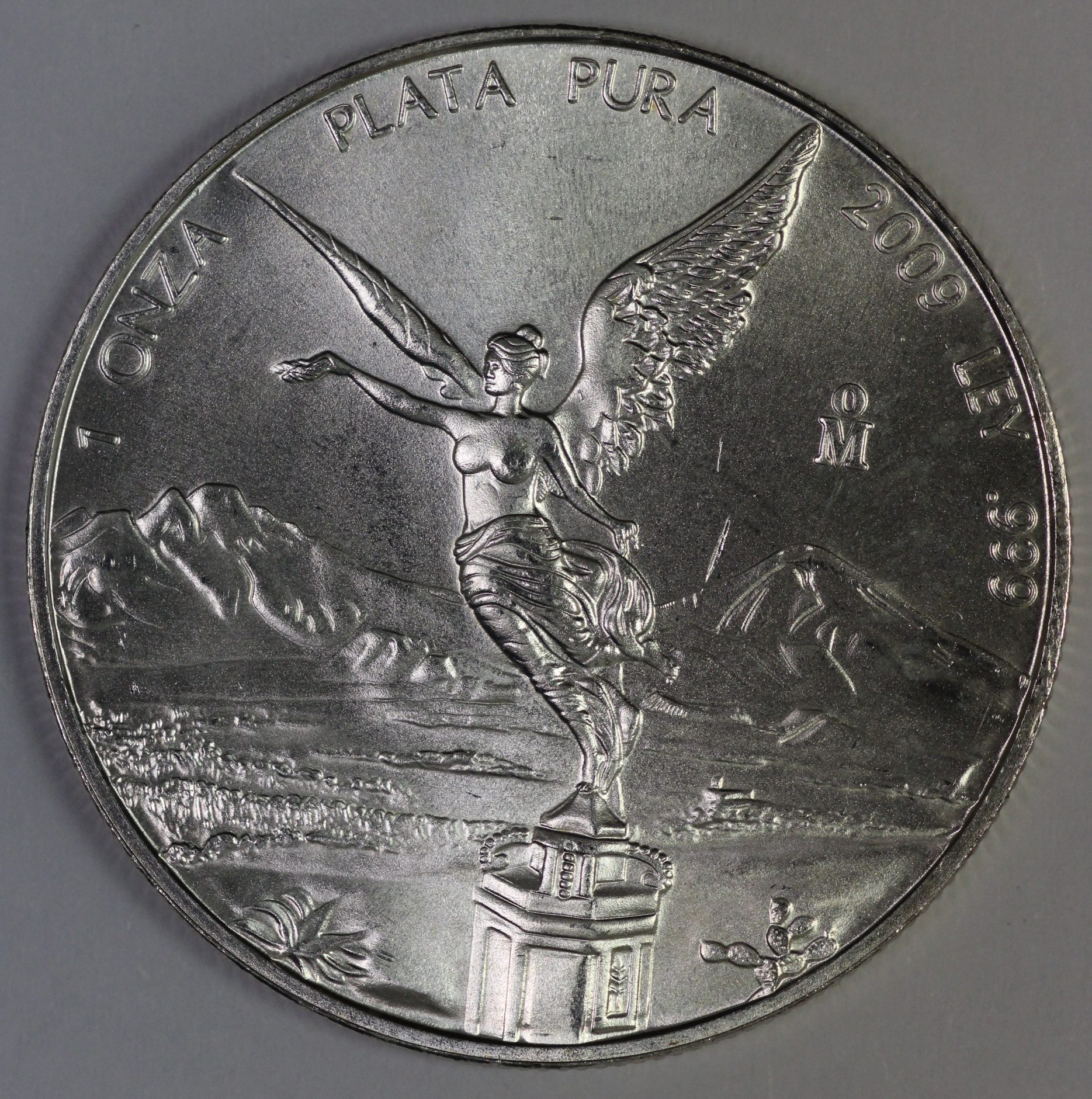 Auction - 2009 Mexico Silver Libertad - 1 Ounce .999 Fine Silver