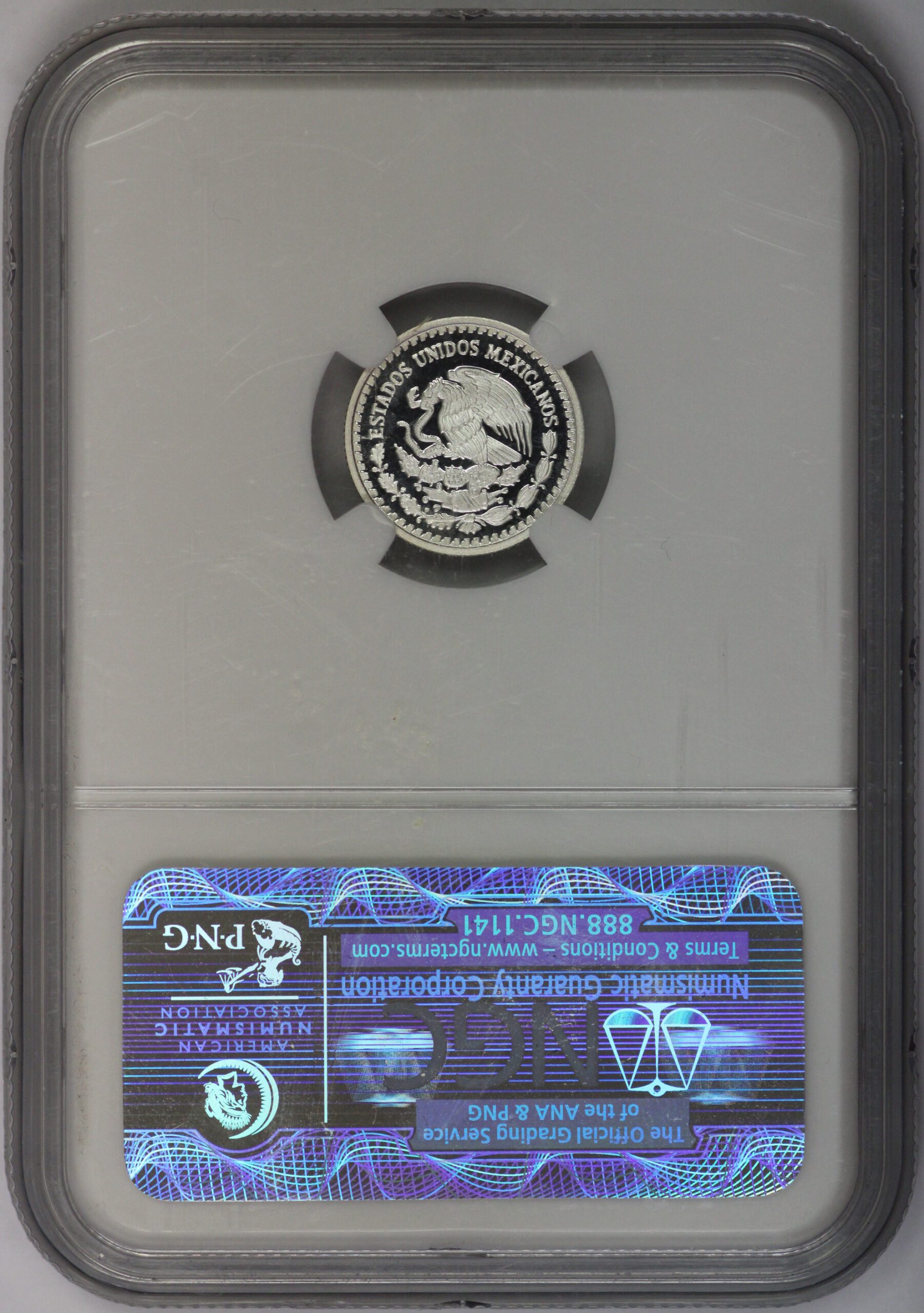 Auction - 2009 MO Mexico Silver 1/20 O PF70 Ultra Cameo - Image 3