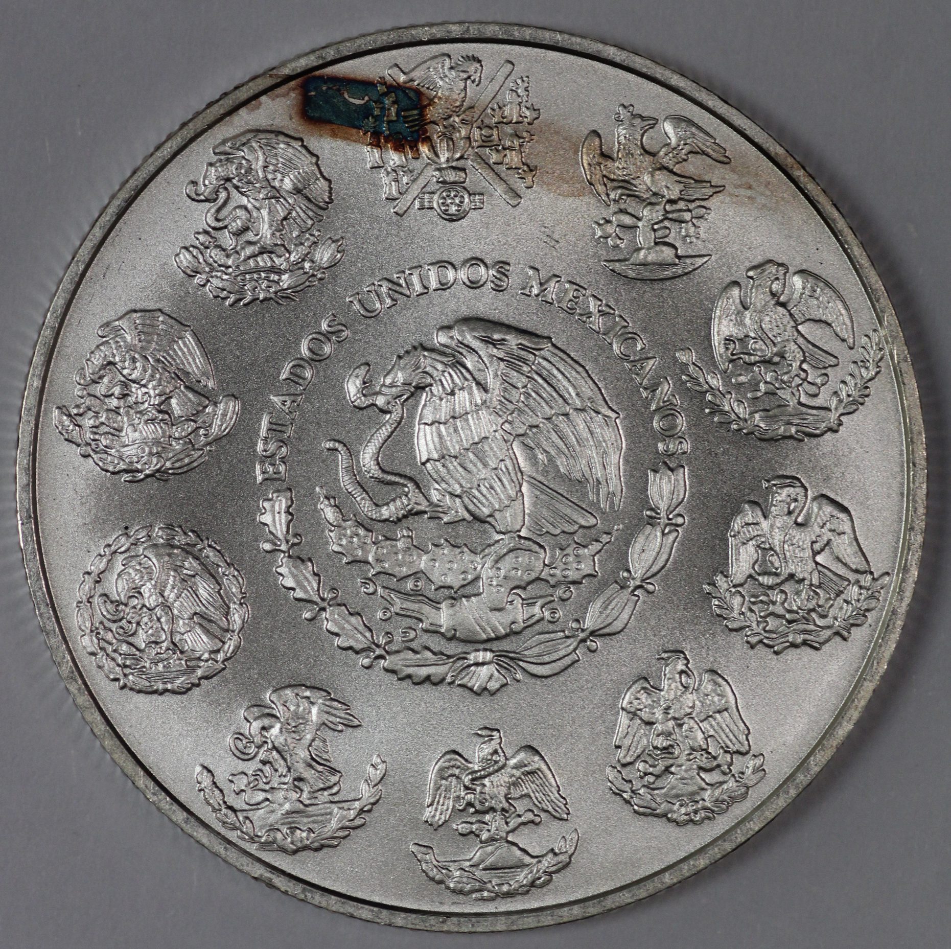 Auction - 2016 Mexico Silver Libertad - 1 Ounce .999 Fine Silver - Toning On Reverse - Image 2