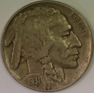 Auction - 1931 S Buffalo Nickel VF