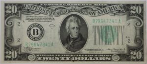 Auction - 1934 A $20 Federal Reserve Note AU Crisp
