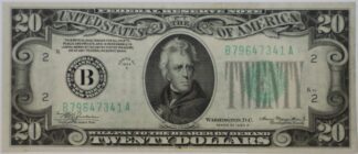 Auction - 1934 A $20 Federal Reserve Note AU Crisp