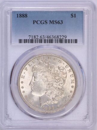 Auction - 1888 Morgan Dollar MS63 PCGS