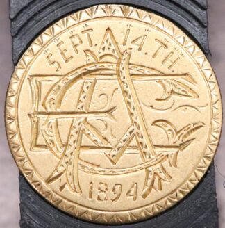 Auction - 1892 $5 Gold Liberty Love Token