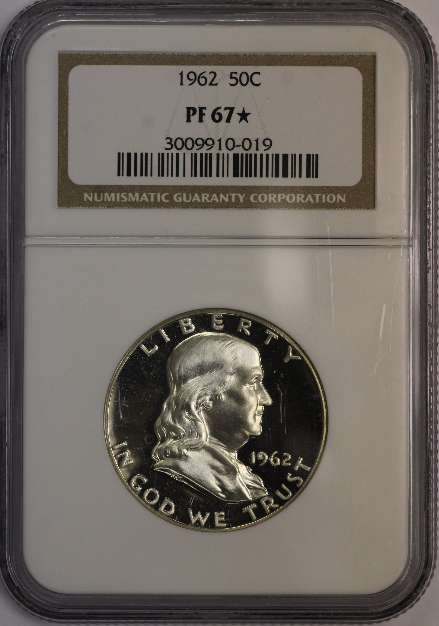 1962 Franklin Half NGC PF67 Star – Portsmouth Coin & Currency Co