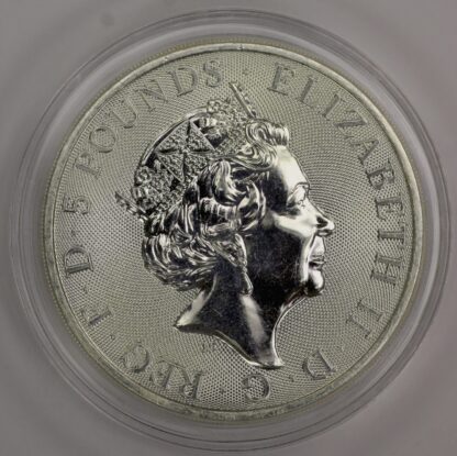 2020 Great Britain Queen's Beasts – White Lion Of Mortimer – 2 OZ