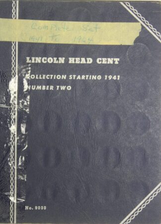 Lincoln Head Cents Collection Starting 1941 Complete thru 1974 #2