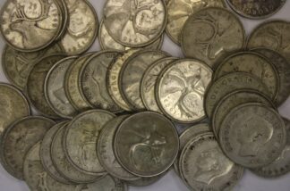 Roll of Canada 80% Silver Quarters $10 Face Value