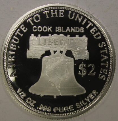 AUCTION- 2021 American Double Eagle $2 Silver Coin from Cook