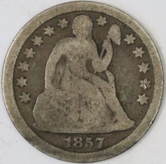 Auction - 1857 Seated Liberty Dime