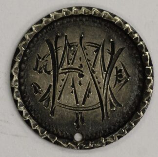 Auction - 1884 Seated Liberty Dime Love Token - Holed