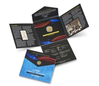 2019 S American Innovation $1 Coin Reverse Proof Set - New Jersey