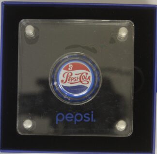 Auction - 2022 Republic Of Chad 500 Francs Silver Pepsi Bottle Cap OGP