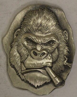 AUCTION-  Half Ounce Silver Ape .999 Fine Silver