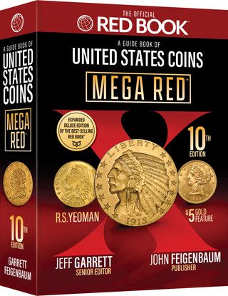 MEGA RED: A Guide Book of United States Coins, Deluxe10th Edition