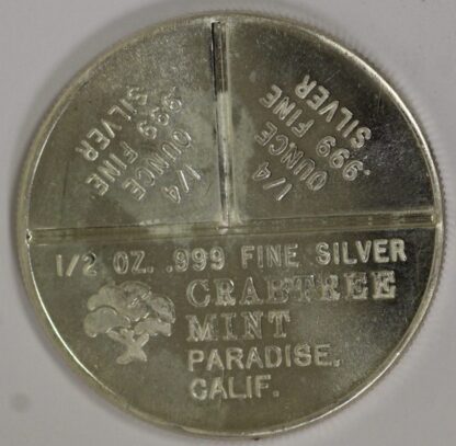 AUCTION- One Troy Ounce .999 Fine Silver One Silver Trade Unit AUCTION- One Troy Ounce .999 Fine Silver One Silver Trade Unit