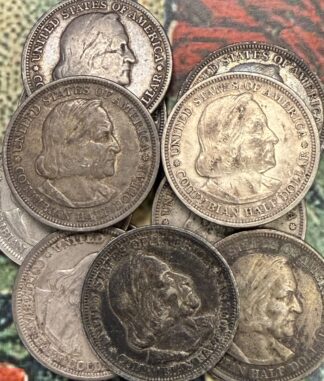 1893 World's Columbian Exposition Silver Half Dollar Commemorative Circulated