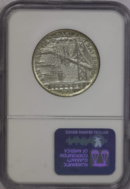 『NGC MS64』コネチカット州ブリッジポート市100周年銀貨(1936年) NGC MS64』コネチカット州ブリッジポート市100周年銀貨(1936年)