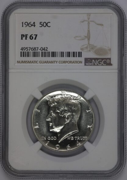 1964 Proof Set – NGC Graded PF67 – 5 Coins As In Images