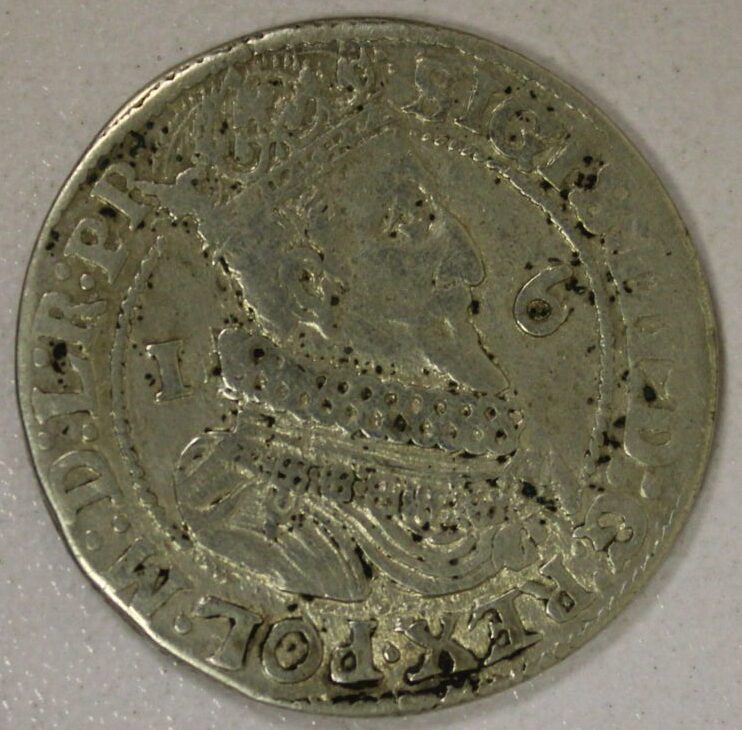 AUCTION- 1624 Danzig Silver Ort (1/4 Taler) Gdansk (Danzig) Mint