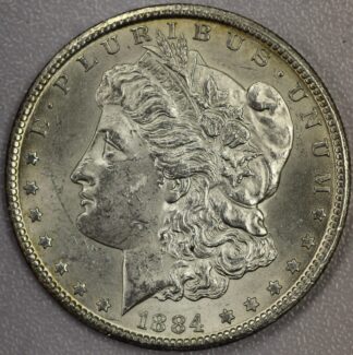 Auction - 1884 CC Morgan Dollar *Dipped Too Much - Cleaned