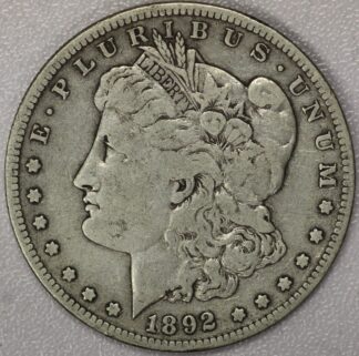 Auction - 1892 S Morgan Dollar Fine