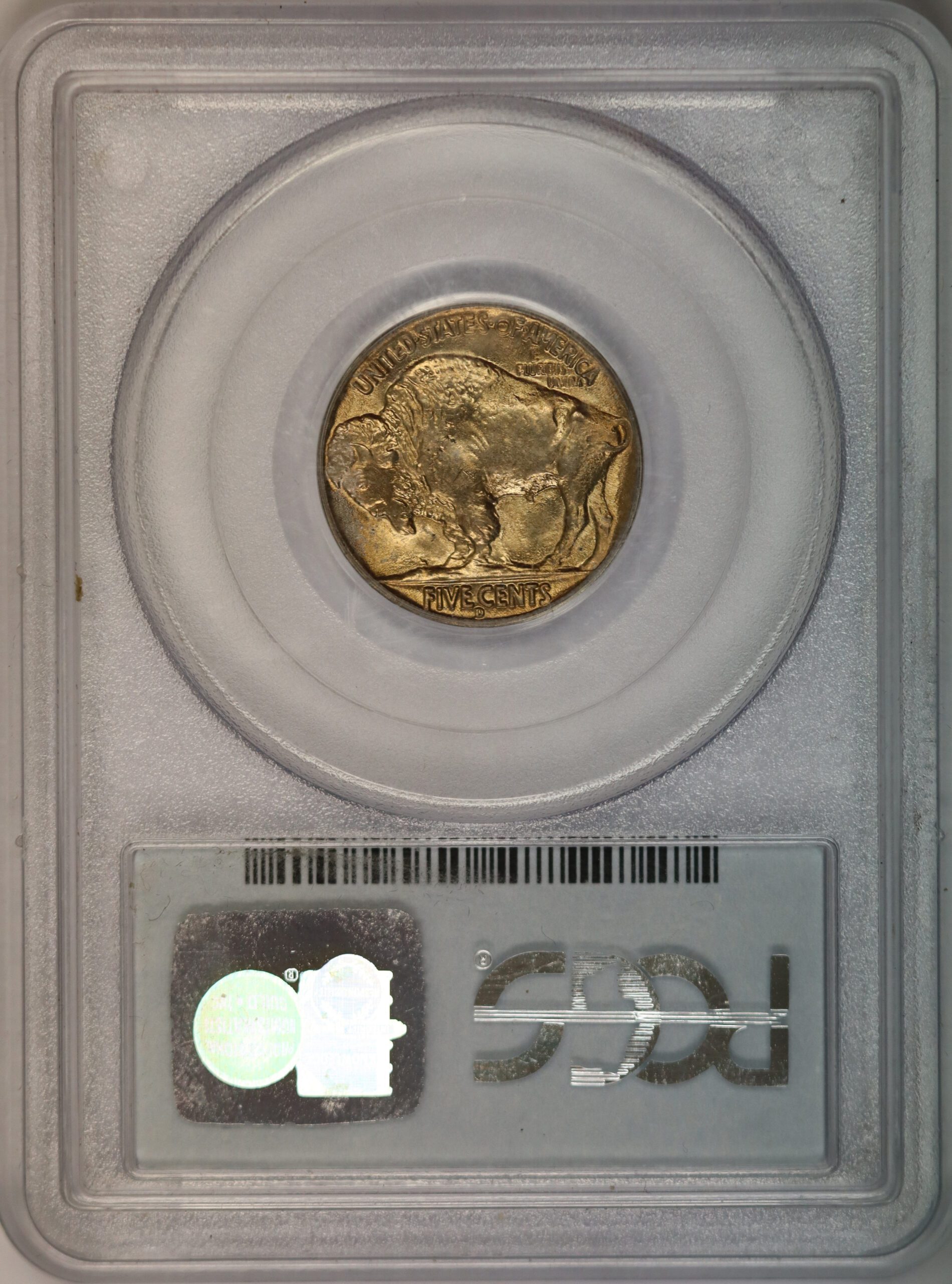 Auction - 1938 D Buffalo Nickel MS65 PCGS - Image 3