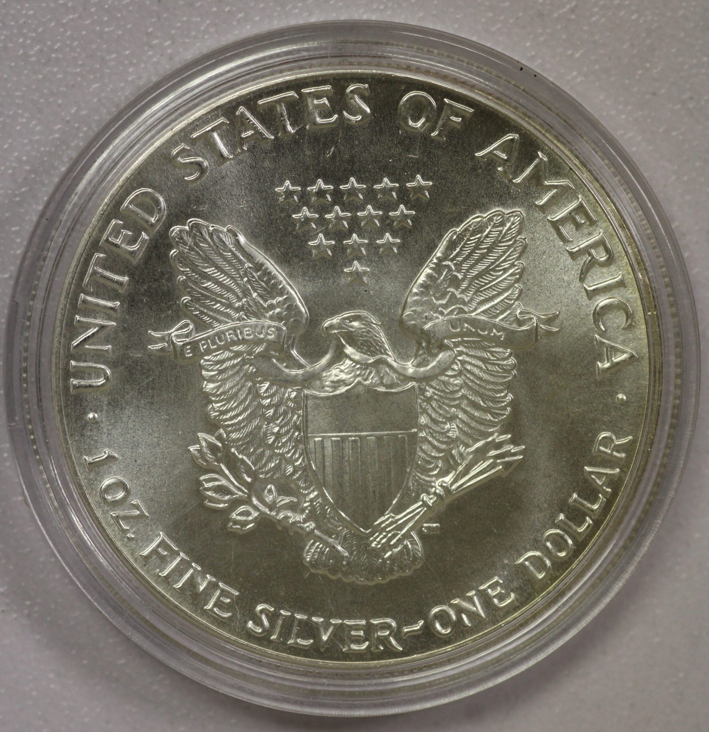 Auction - 1986 American Silver Eagle - In Capsule - Image 2