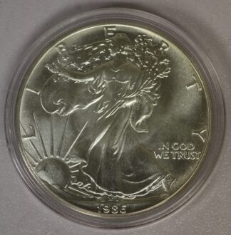 Auction - 1986 American Silver Eagle - In Capsule