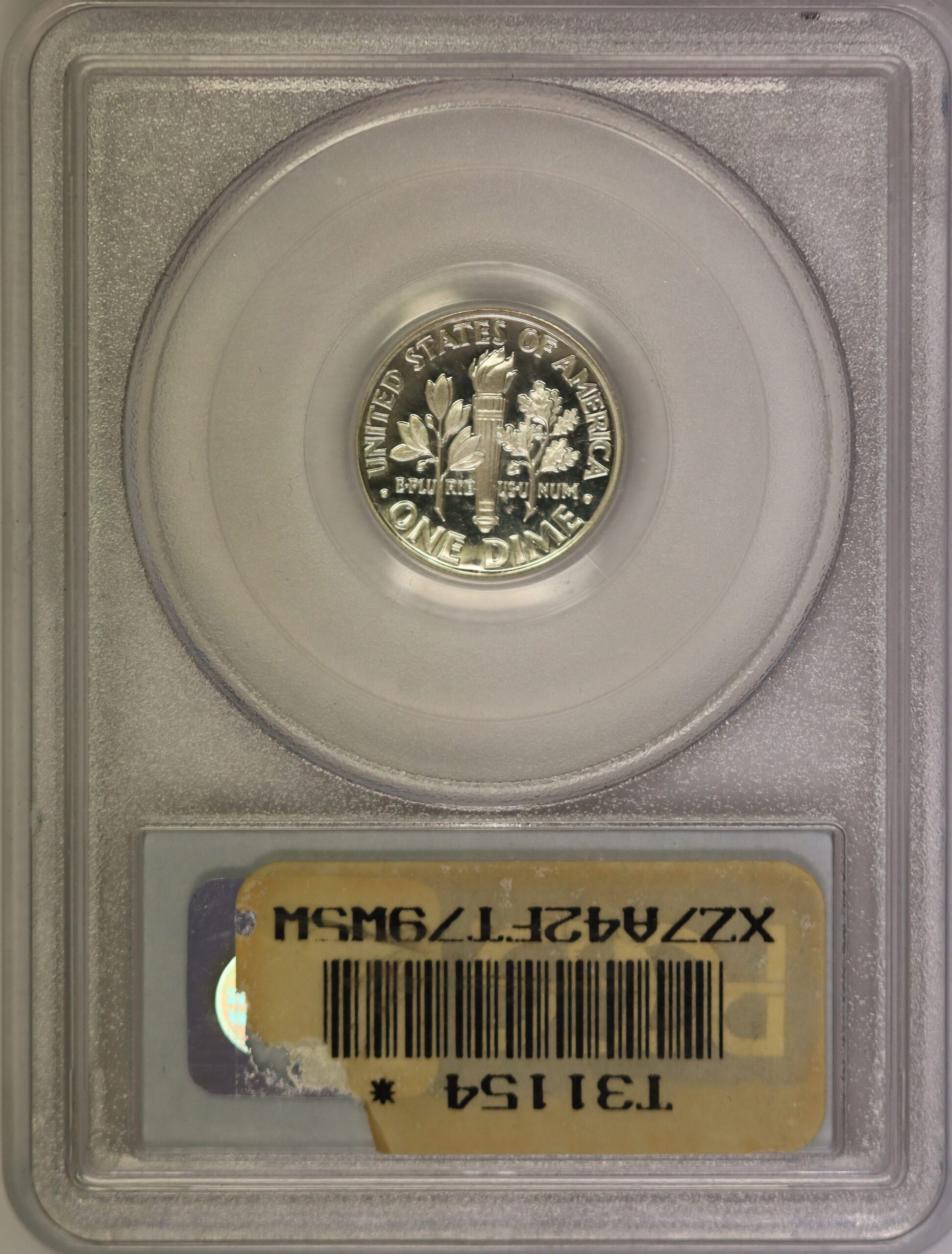 Auction - 1999 S Roosevelt Dime 90% Silver PR69 DCAM PCGS - Image 3