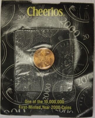 Auction - 2000 Cheerios Lincoln Memorial Cent Sealed Package