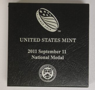 2011 September 11 National Silver Medal OGP - One OZ .999 Fine Silver