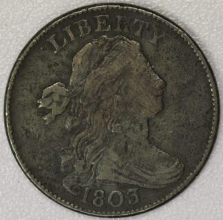 Auction - 1803 Small Date Large Fraction Draped Bust Large Cent