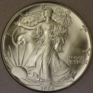 Auction - 1986 American Silver Eagle
