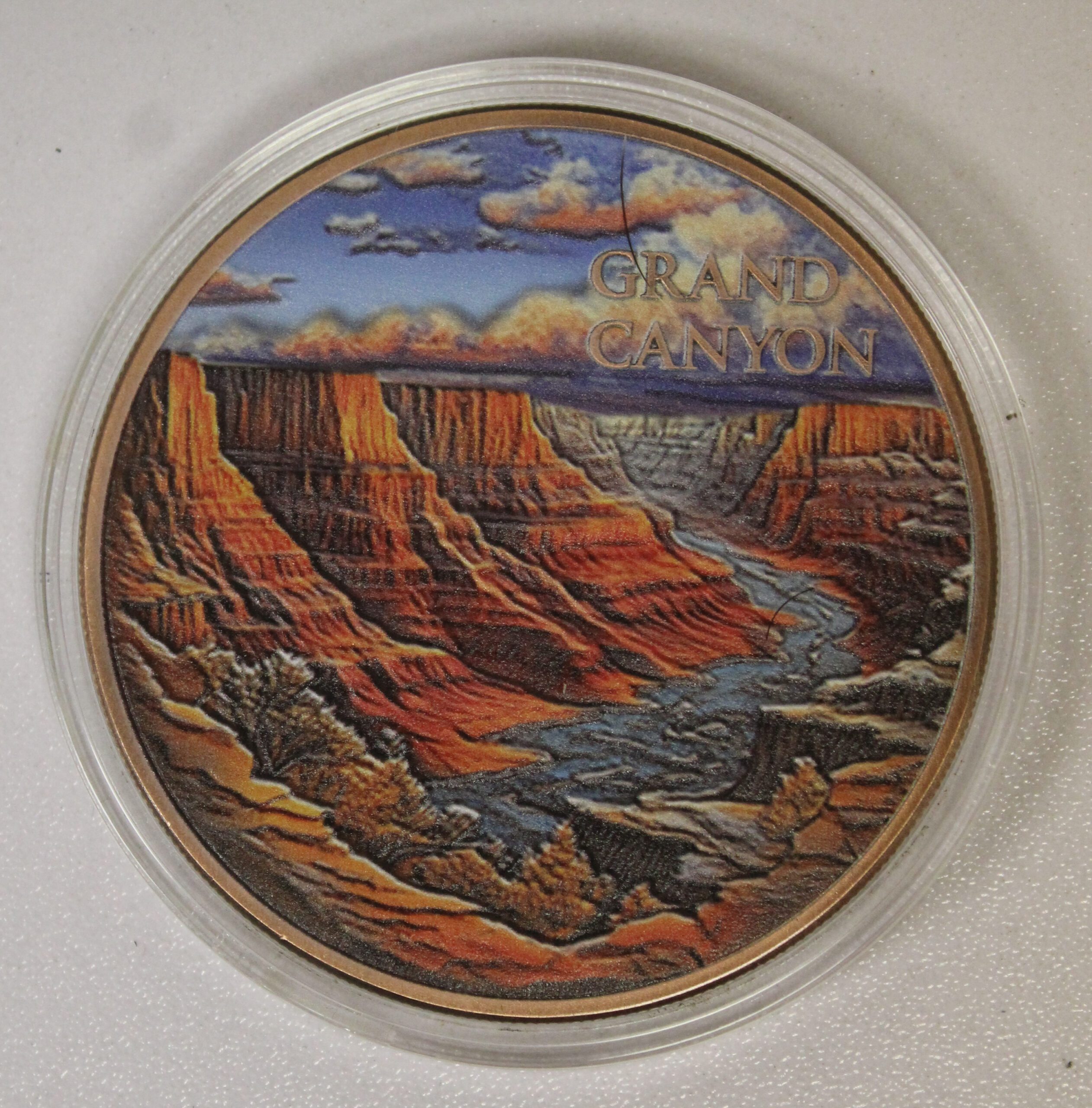 Auction – Natural Wonders – Grand Canyon – 5 OZ Copper Round