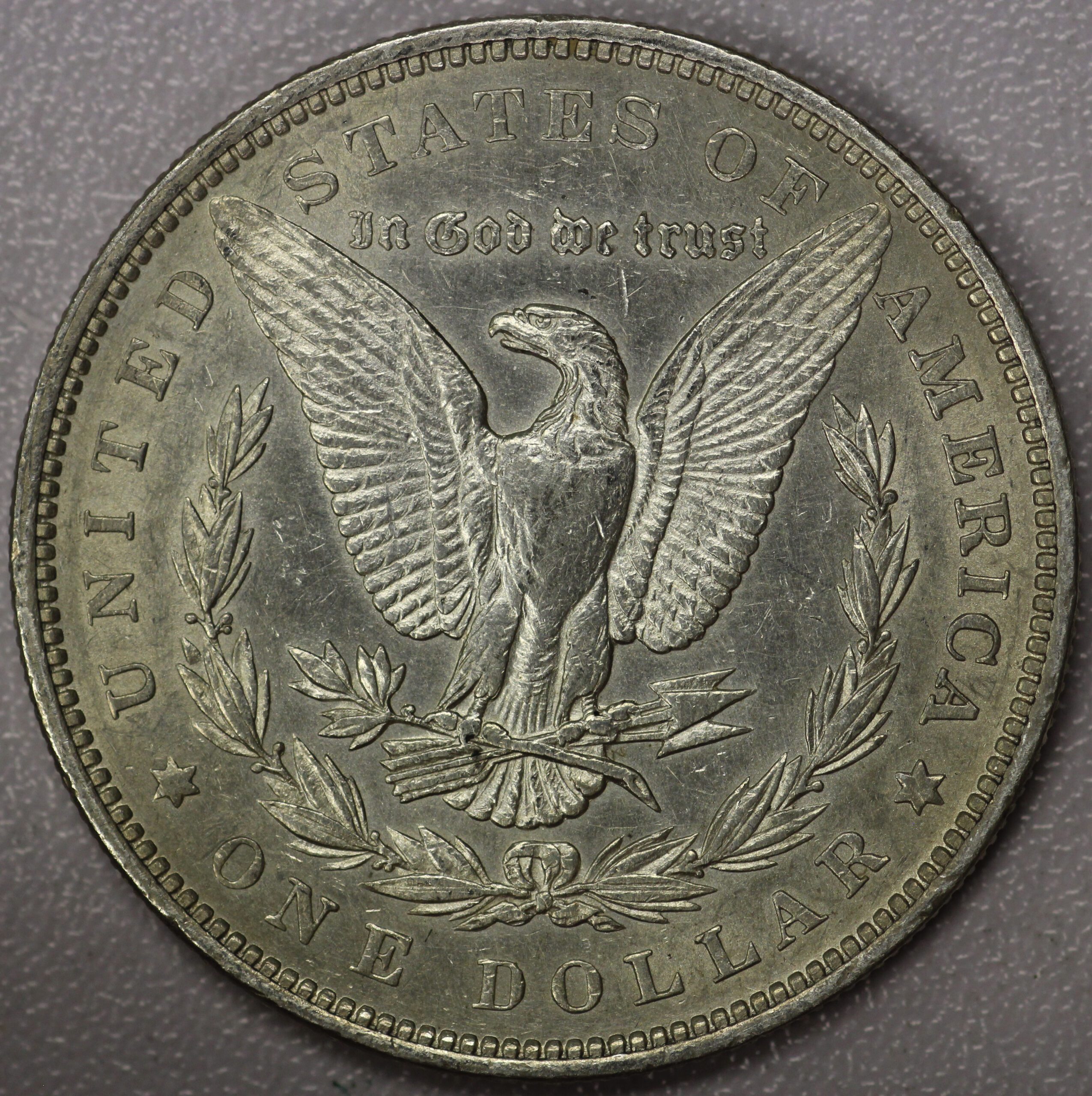 Auction - 1878 Reverse 1879 Morgan Dollar AU Cleaned - Image 2
