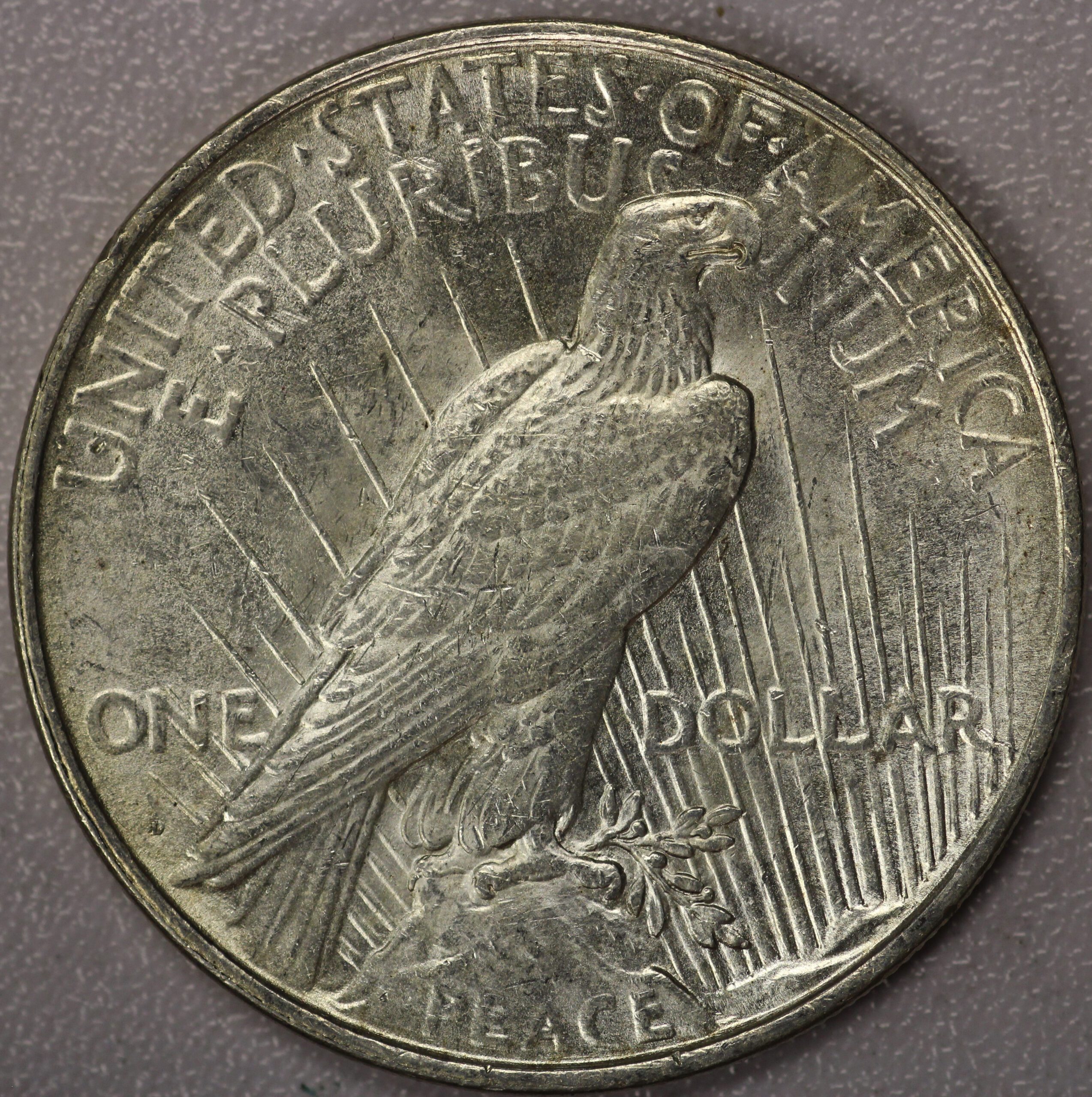 Auction - 1922 D Peace Dollar AU - Image 3