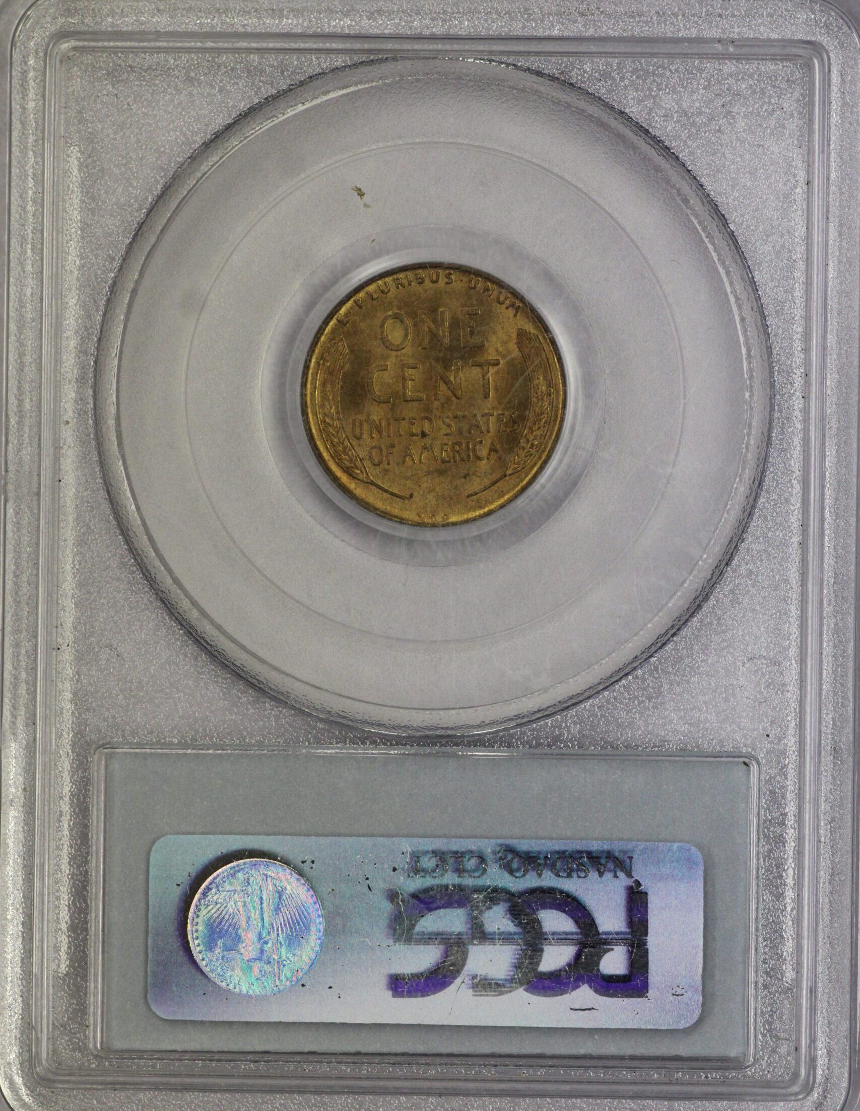 AUCTION- 1909 VDB Lincoln Cent PCGS MS65 RD - Image 2