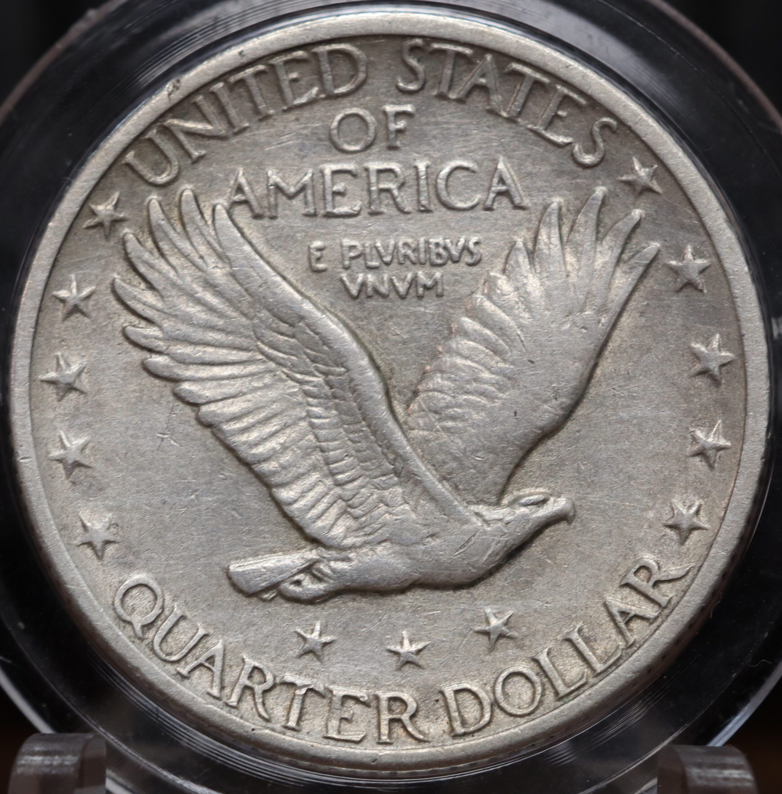 Auction - 1925 Standing Liberty Quarter EF Cleaned - Image 3
